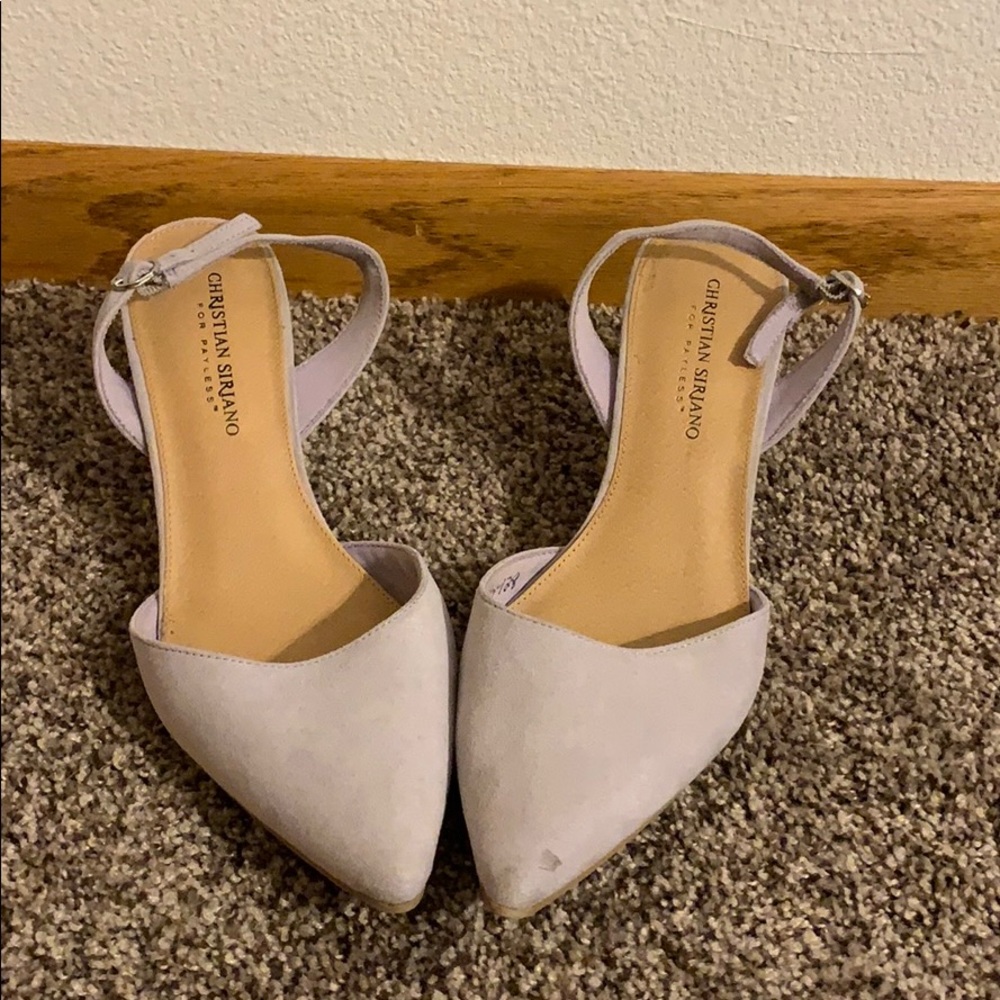 Lavender heels